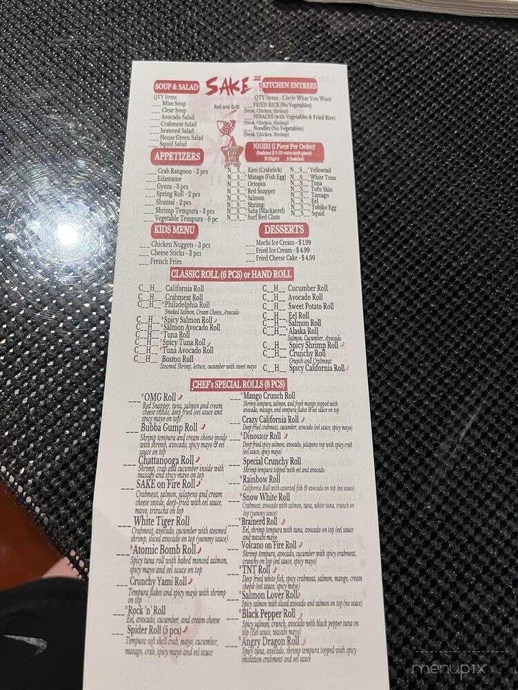 Sake Roll & Grill - Chattanooga, TN