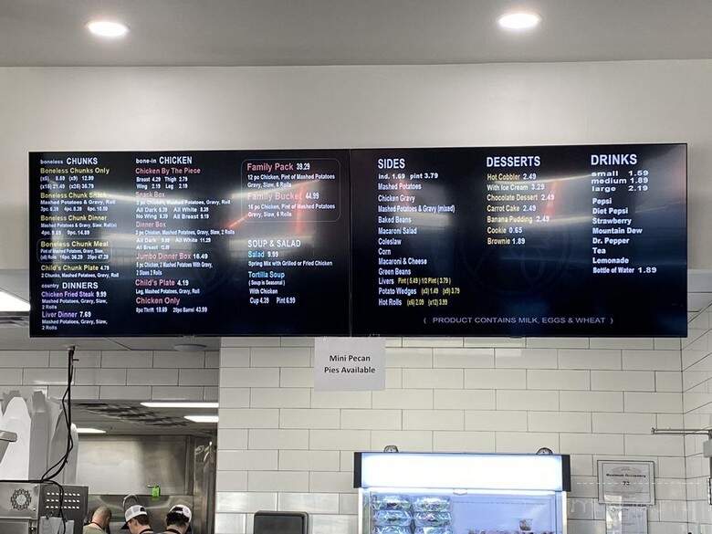 Roy's Chicken - Jenks, OK menu_pic