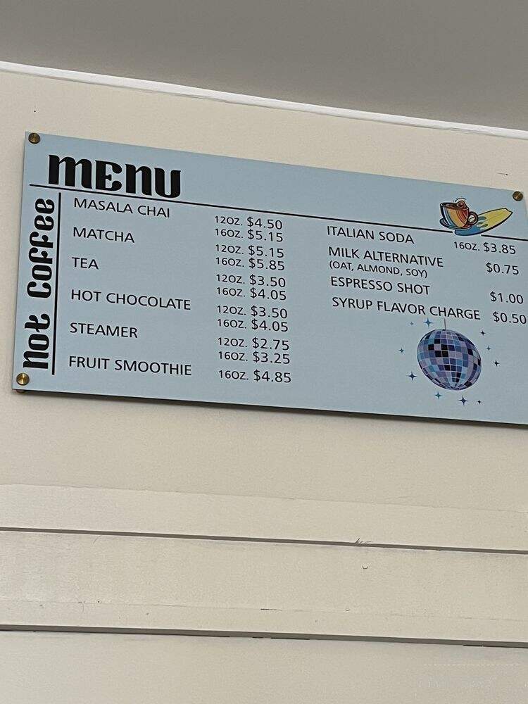 Coastline Coffee Company - Delaware, OH menu_pic
