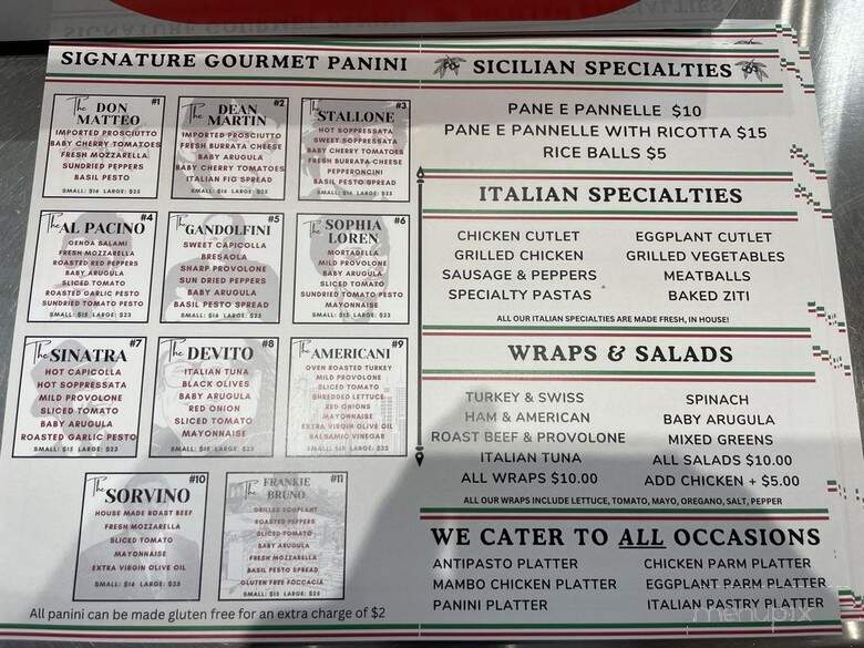 Mambo Italiano - Colts Neck, NJ menu_pic