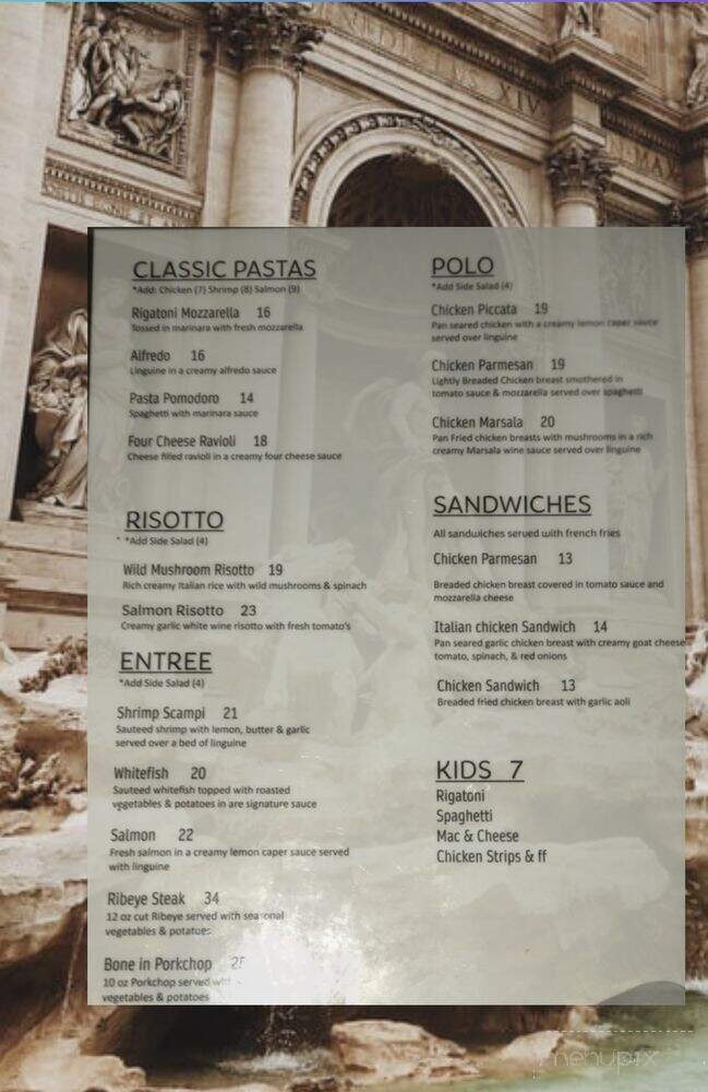 Corner 612 - Peru, IL menu_pic