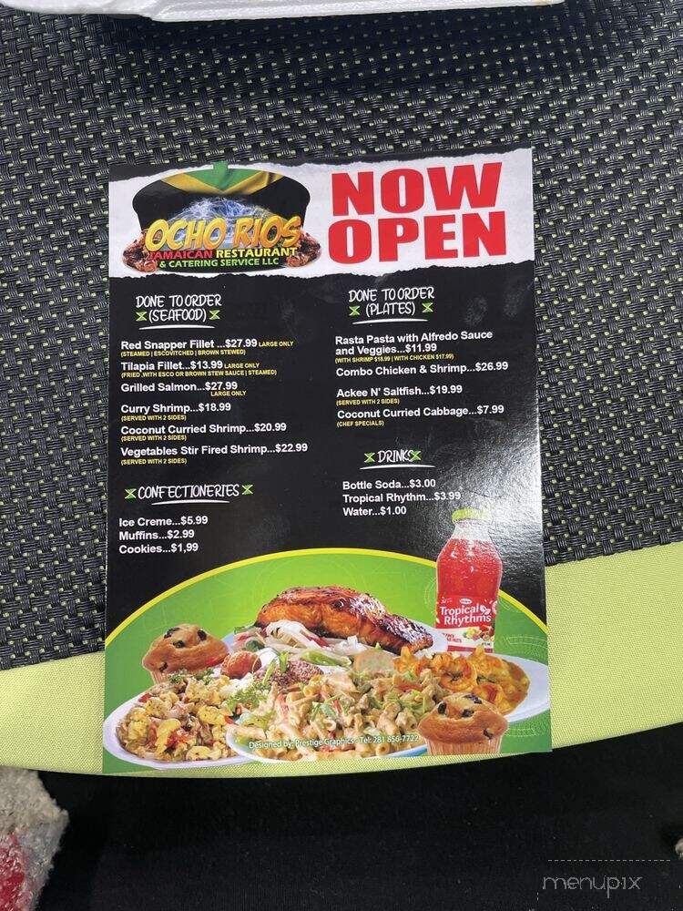 Ocho Rios - Texas City, TX menu_pic