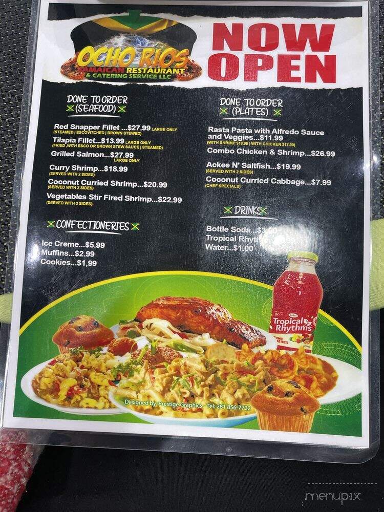 Ocho Rios - Texas City, TX menu_pic