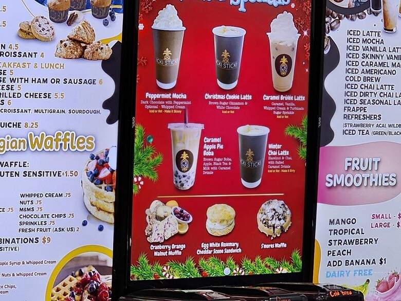 Icki Sticki - Madison, WI menu_pic