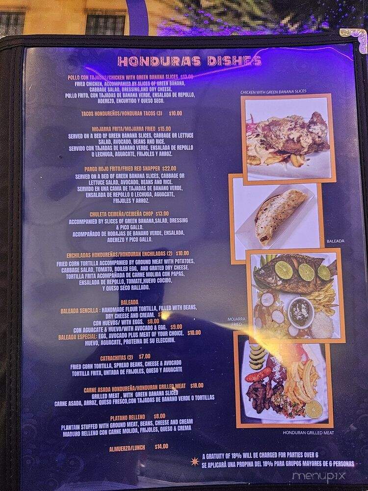Que Padre Mexican Restaurant - Jacksonville, FL menu_pic