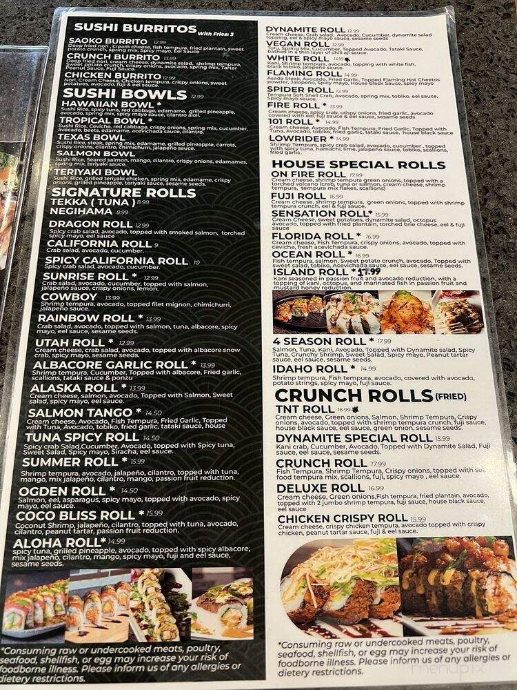 Crunch - West Valley City, UT menu_pic