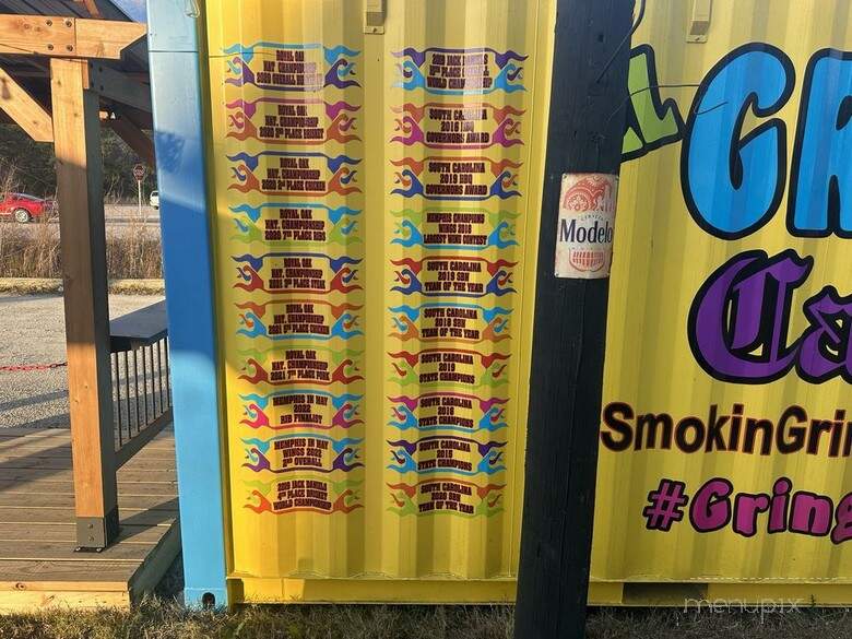 Smokin' Gringo's - Summerville, SC menu_pic