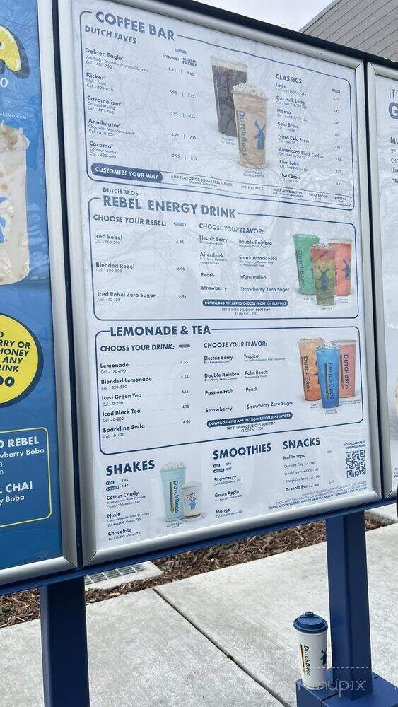 Dutch Bros Coffee - Fairfield, CA menu_pic