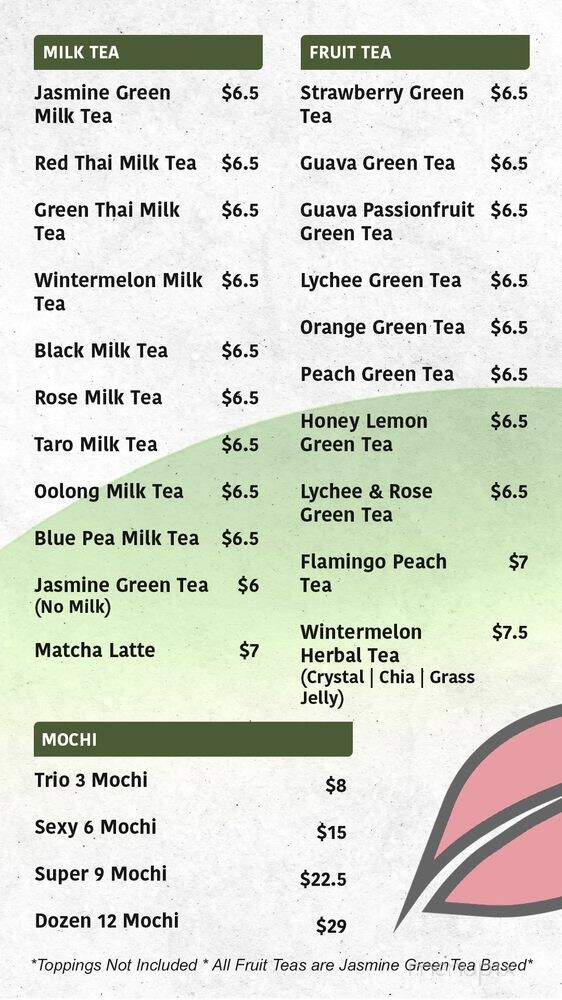 Taebo House - Arlington, TX menu_pic