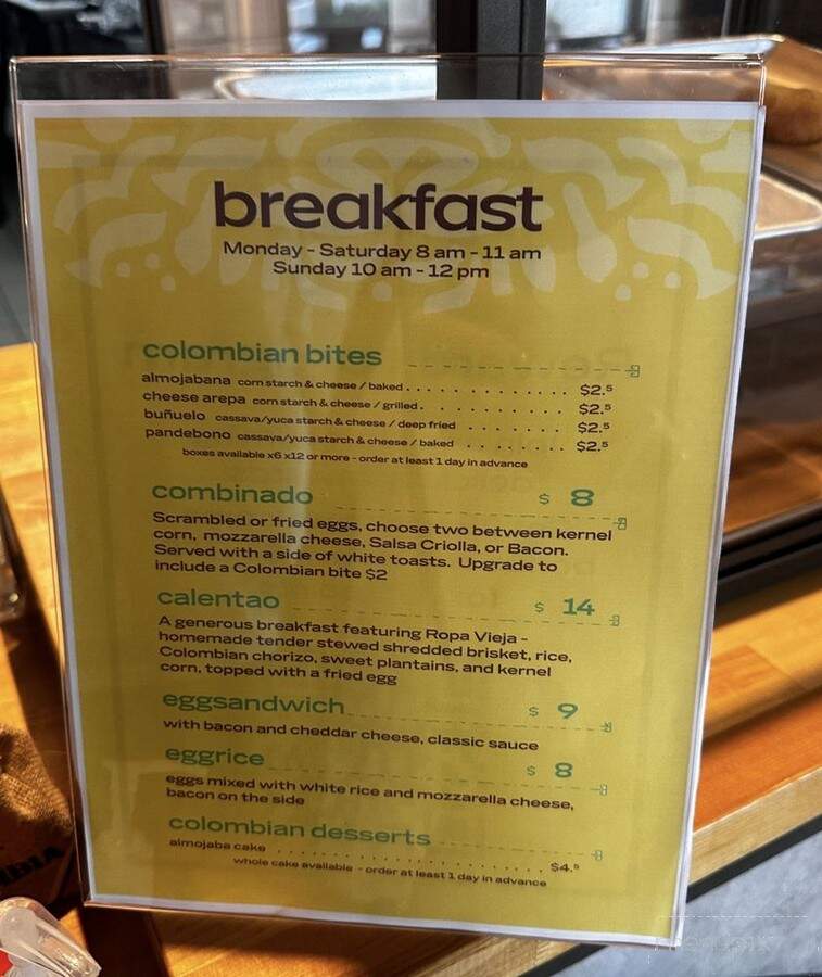 Candelaria Eatery & Cafe - Oxford, FL menu_pic