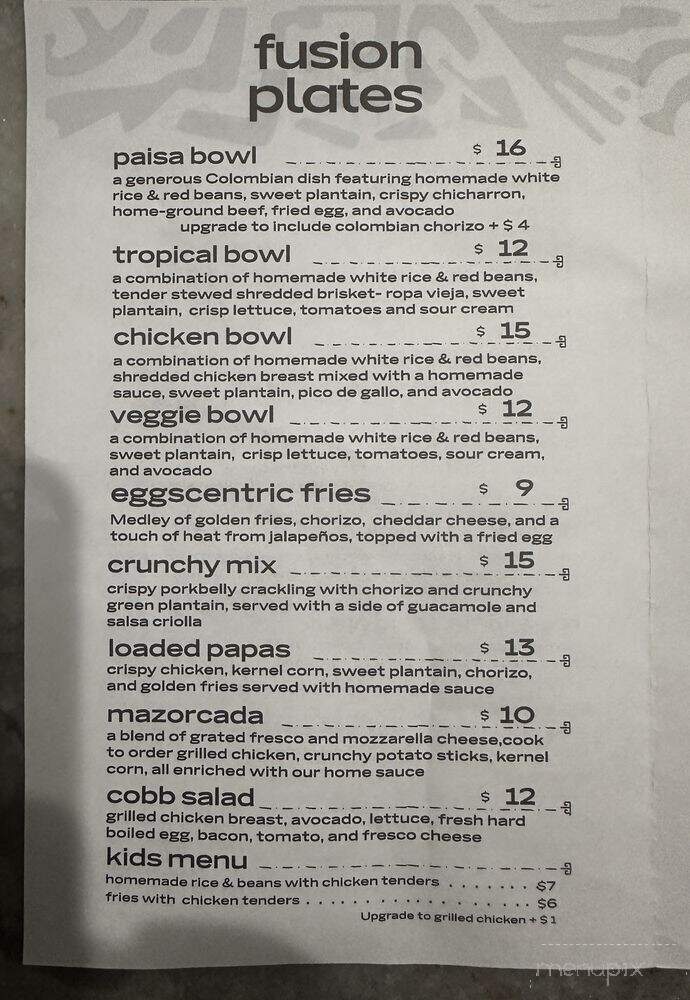 Candelaria Eatery & Cafe - Oxford, FL menu_pic