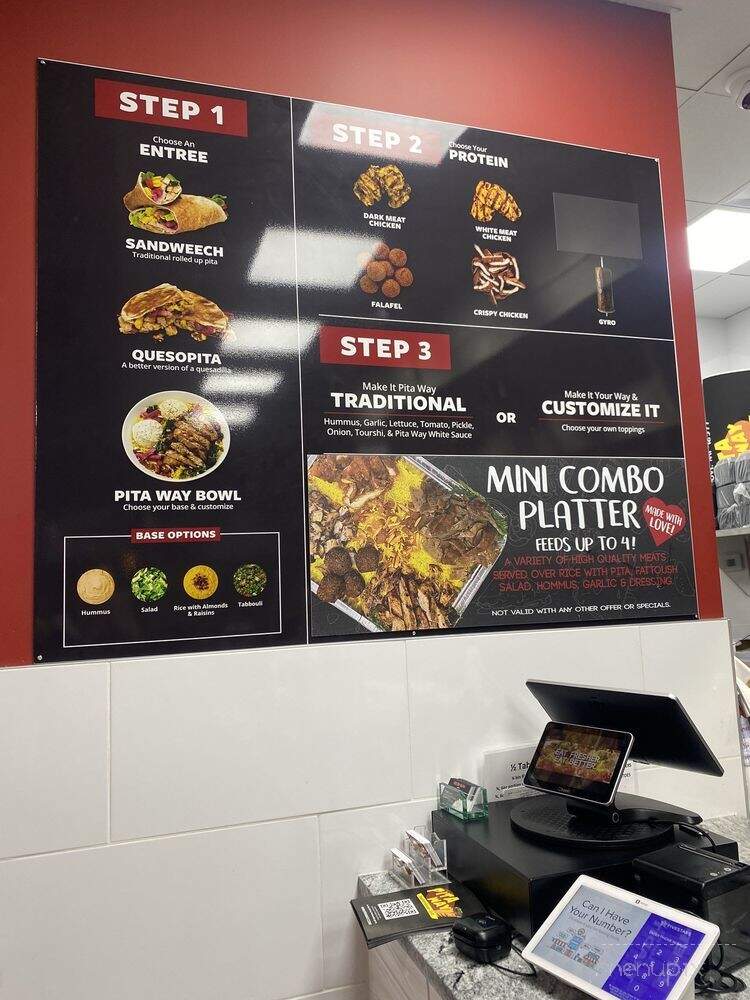 Pita Way - Novi, MI menu_pic