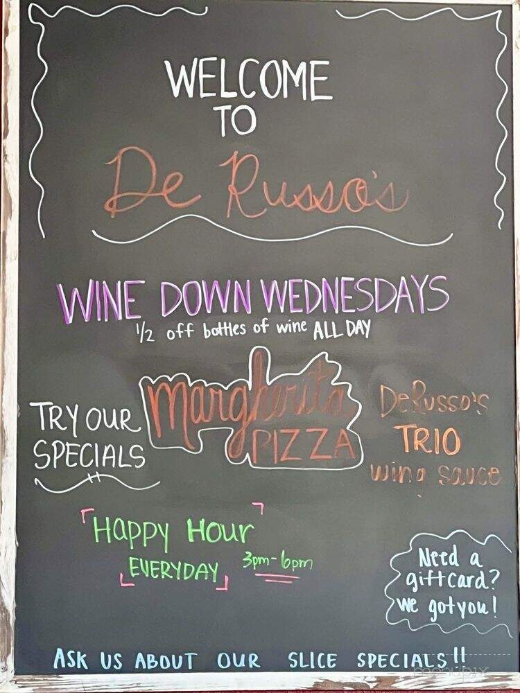 DeRussos Pizzeria - St. Petersburg, FL menu_pic