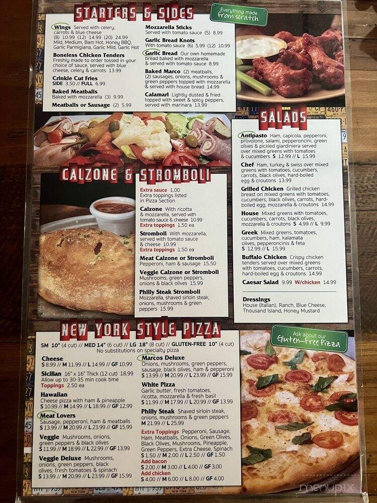 DeRussos Pizzeria - St. Petersburg, FL menu_pic