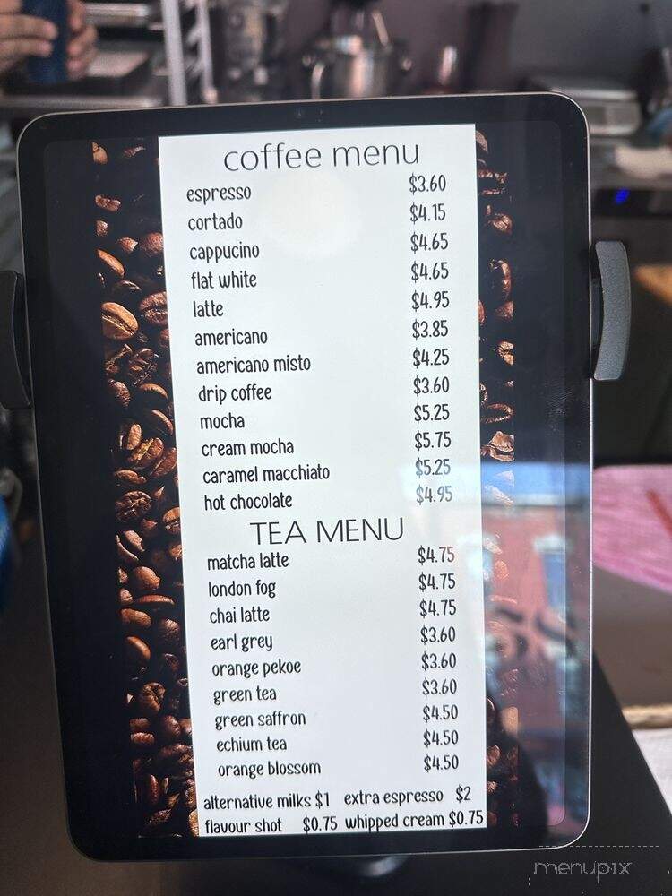 5s Cafe - Toronto, ON menu_pic