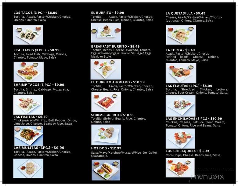 Taco Side - Los Angeles, CA menu_pic