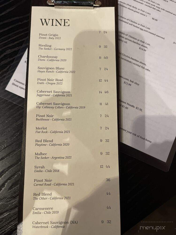 The Clove Hitch Beer Company - Jacksonville, NC menu_pic