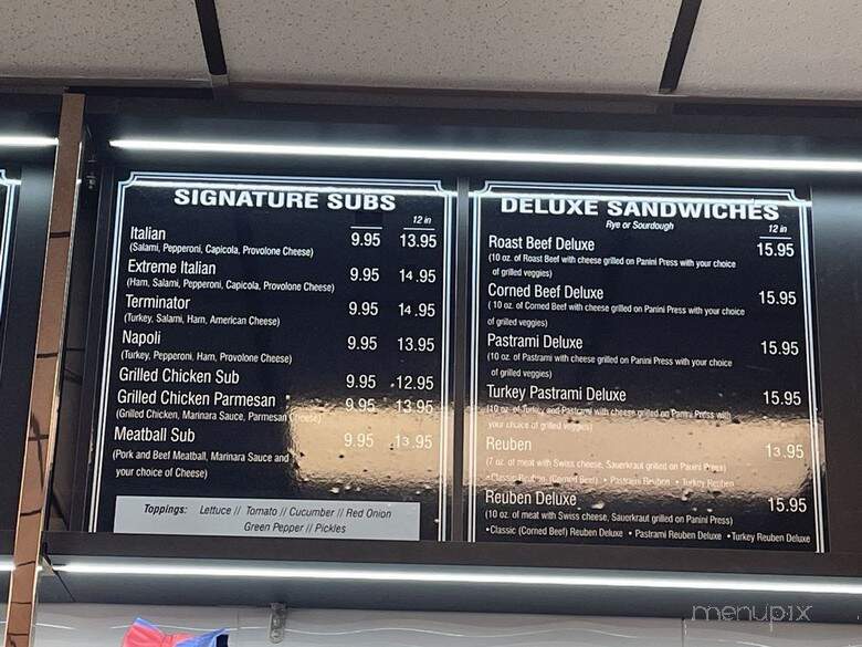 Napoli Cafe - Surf City, NC menu_pic