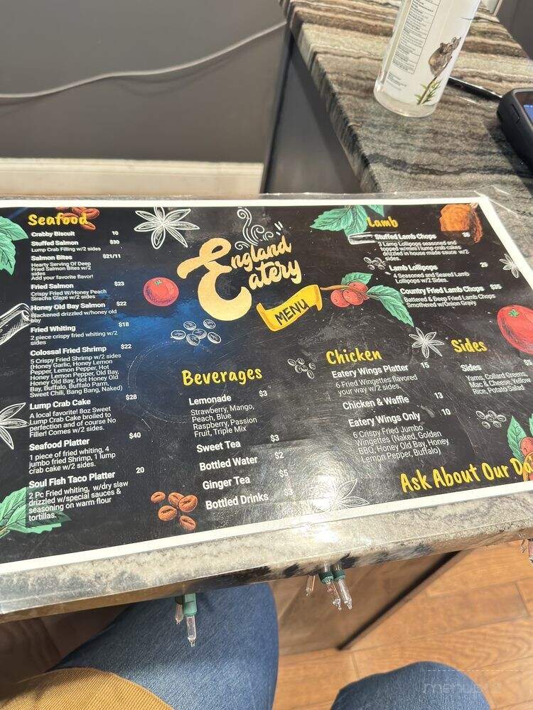 England Eatery - Baltimore, MD menu_pic