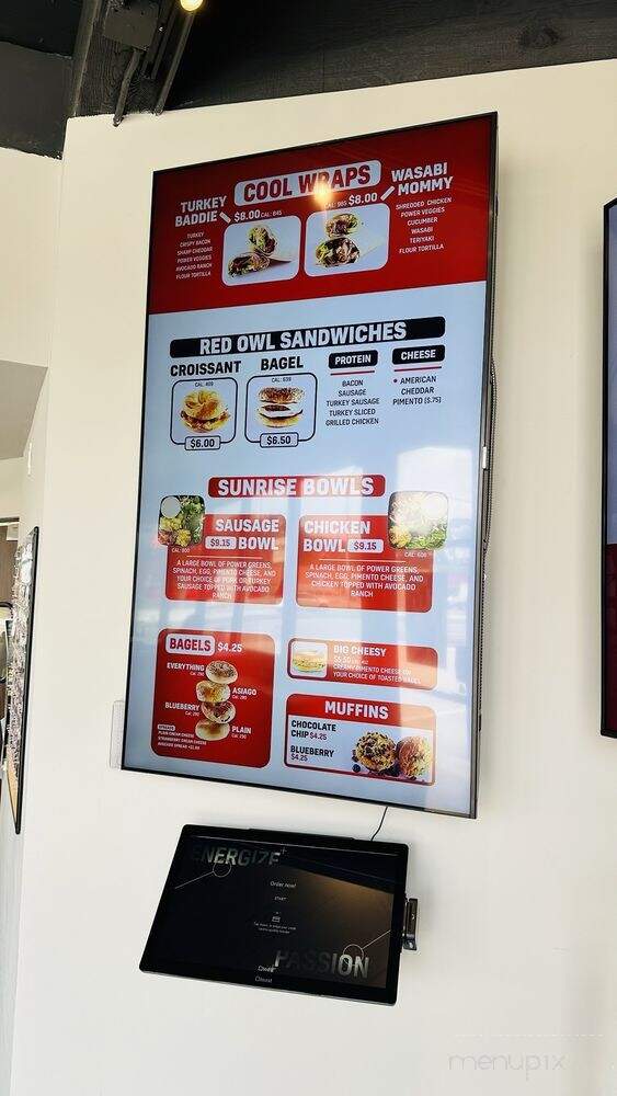 Red Owl Coffee Company - Orange Park, FL menu_pic