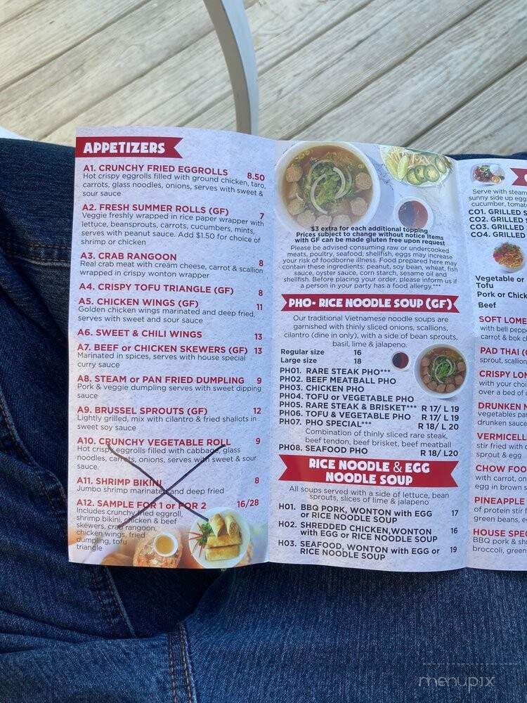 Yarmouth Rice and Noodles - Yarmouth, ME menu_pic