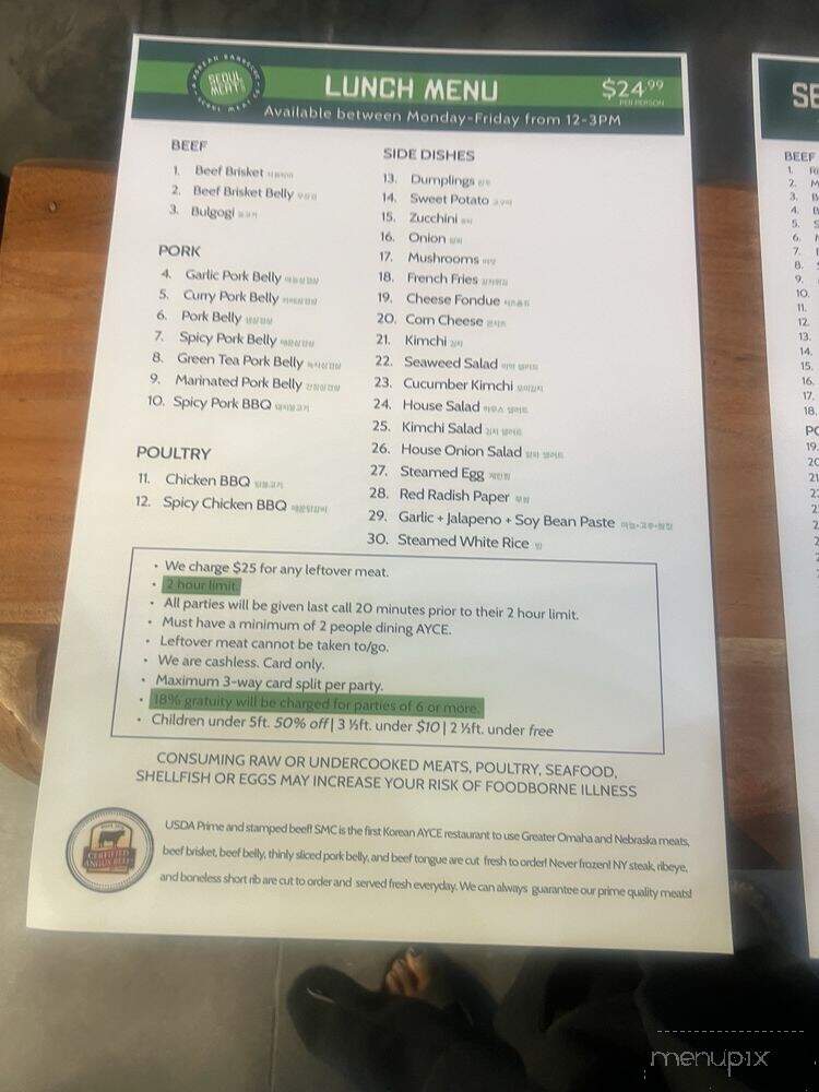 Seoul Meat Co. - Riverton, UT menu_pic