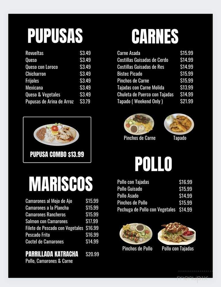 Las Cipotas Restaurant & Pupuseria - Canoga Park, CA menu_pic