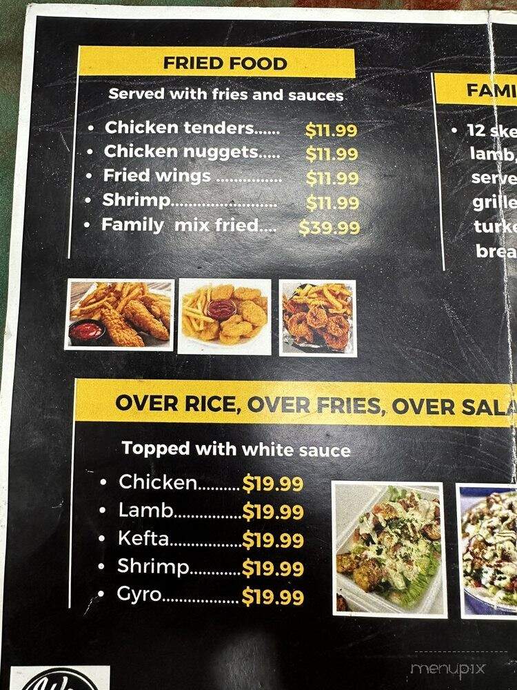 Hamada Kabob - Kissimmee, FL menu_pic