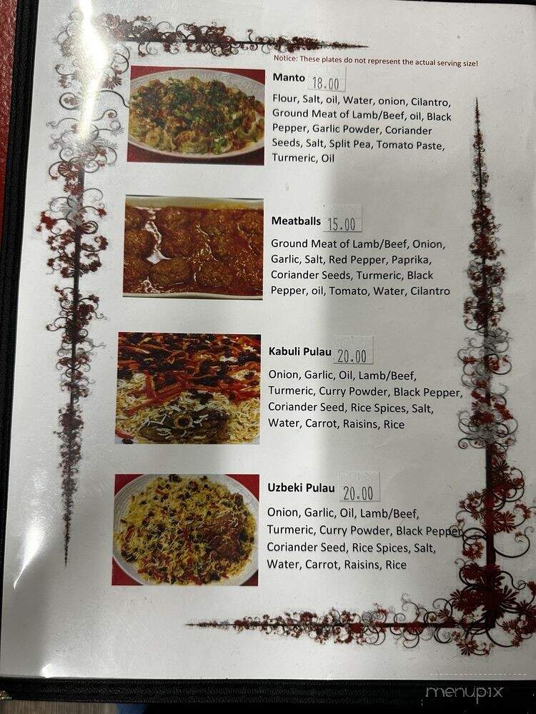 Emran Restaurant & Market - Spokane, WA menu_pic