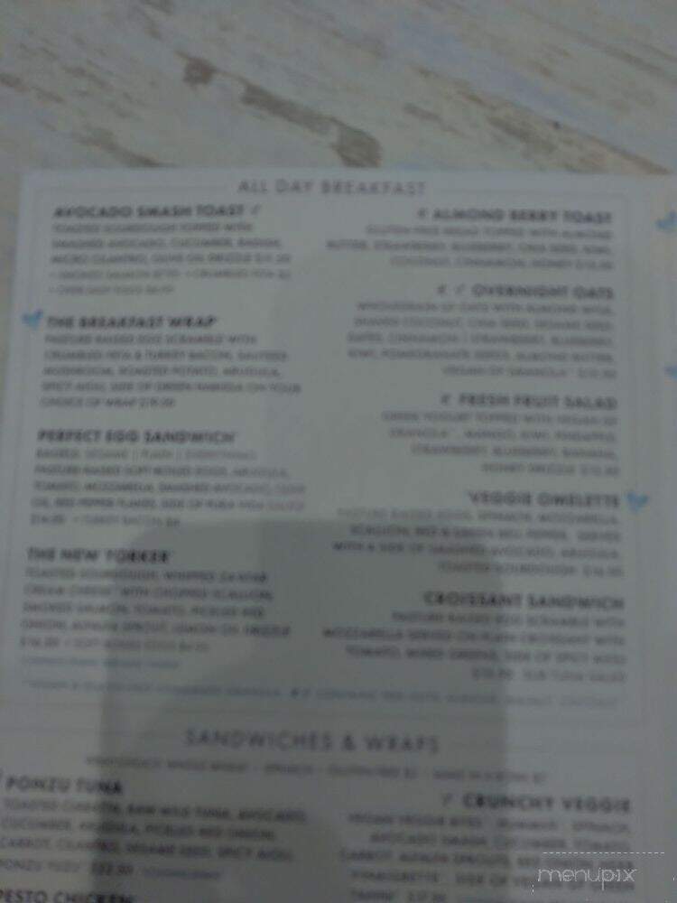 Pura Vida - Ft Lauderdale, FL menu_pic