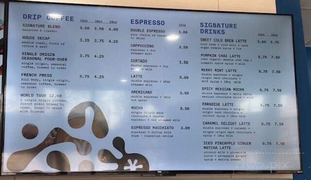 Drip City Coffee - Tulsa, OK menu_pic