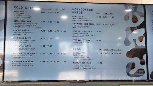 Drip City Coffee - Tulsa, OK menu_pic