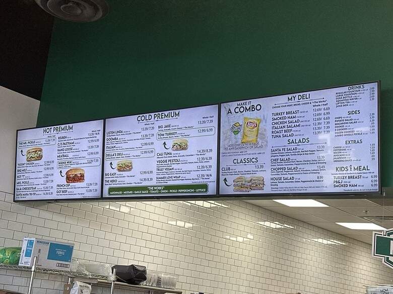 Mr Pickle's Sandwich Shop - Queen Creek, AZ menu_pic