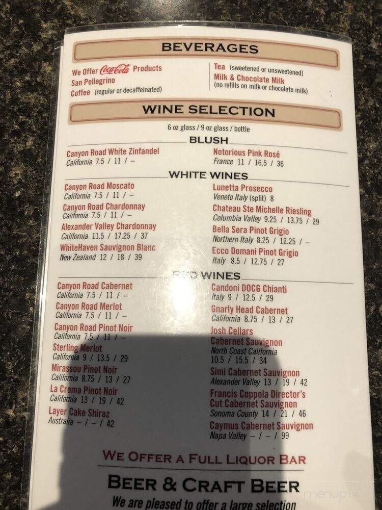 Piesano's Stone Fired Pizza - Tallahassee, FL menu_pic