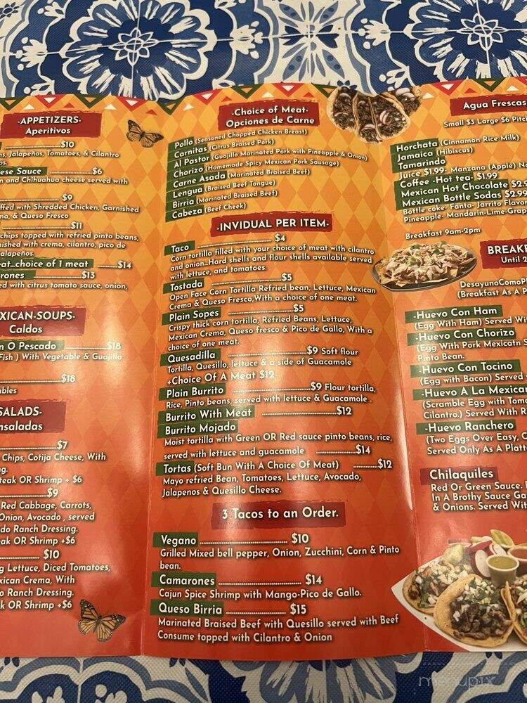 Taqueria Michoacan - Egg Harbor Township, NJ menu_pic