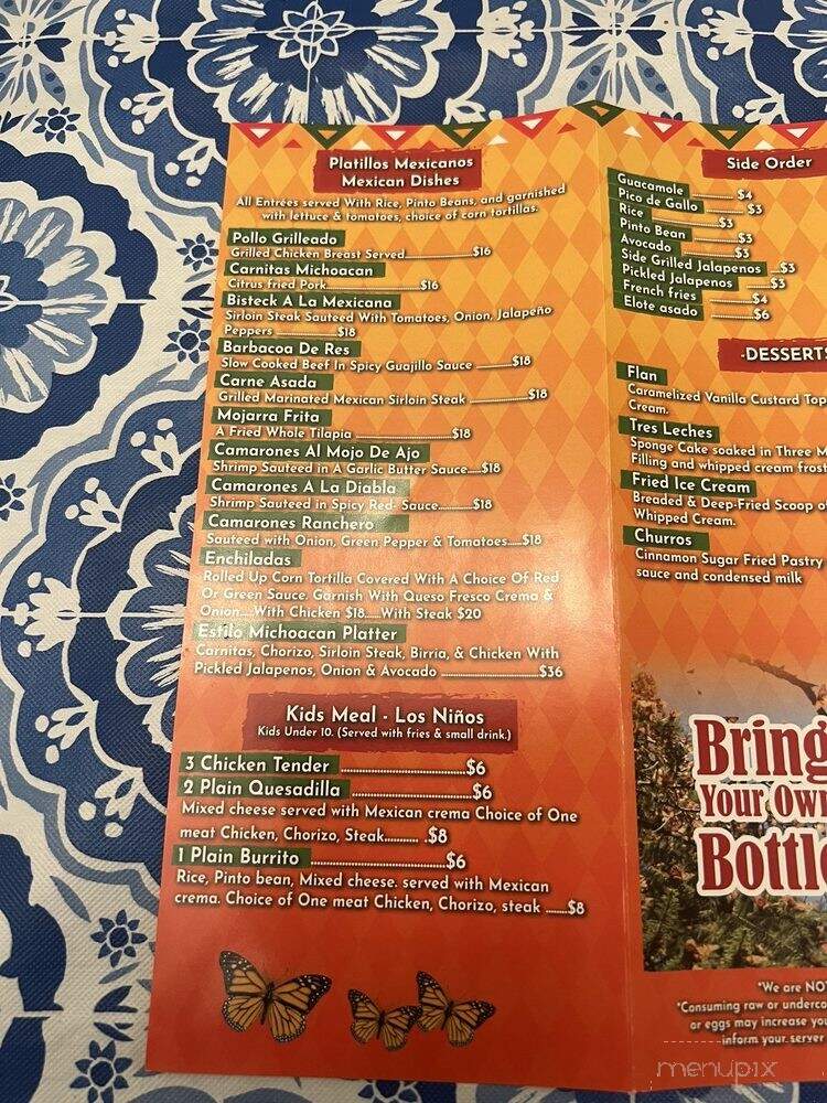 Taqueria Michoacan - Egg Harbor Township, NJ menu_pic
