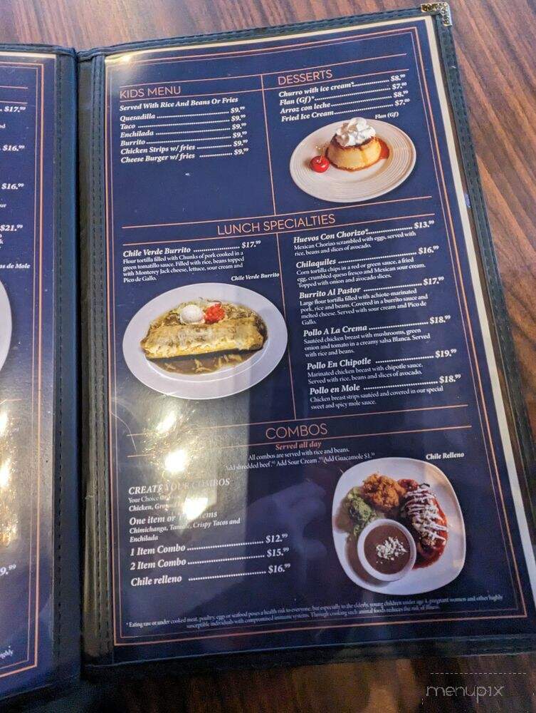 Luna Mexican Grill - Everett, WA menu_pic