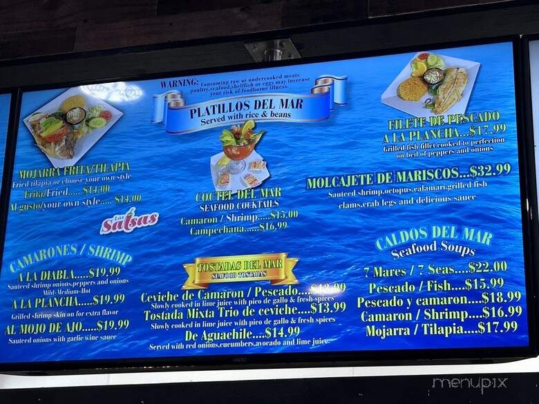 Las Salsas Taqueria - Santa Ana, CA menu_pic