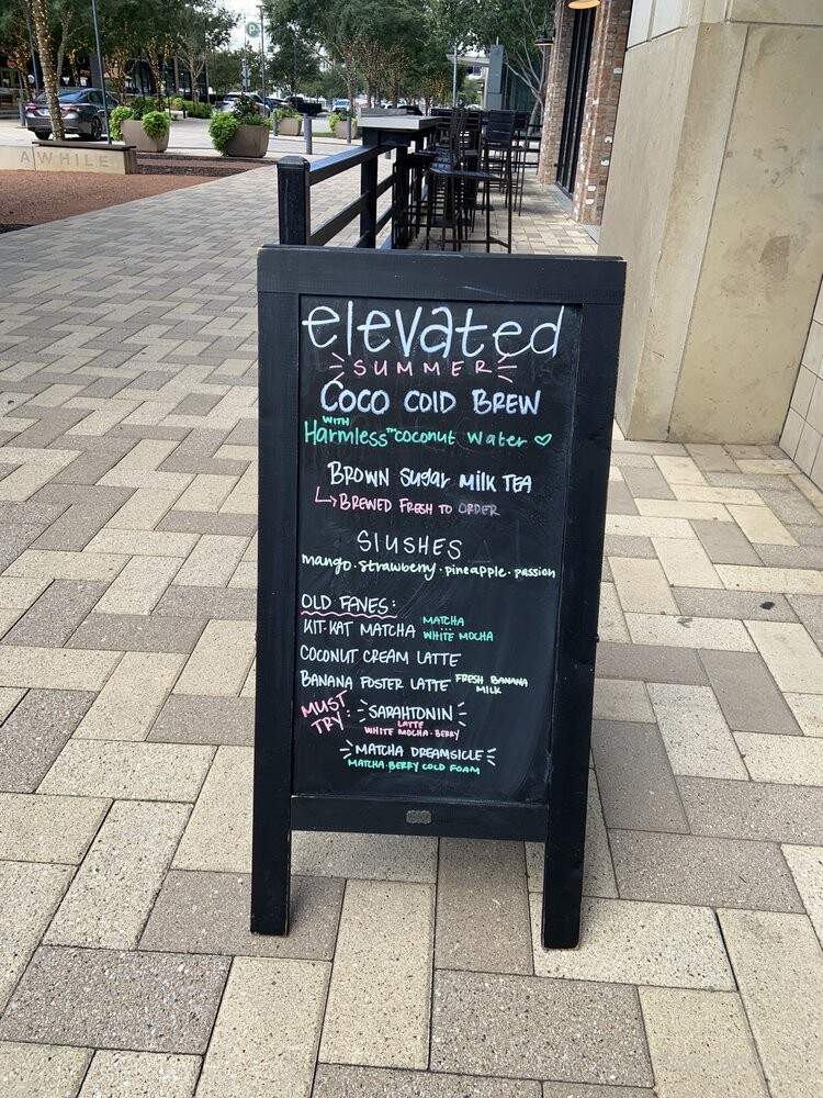 Elevated Coffee & Tea - Richardson, TX menu_pic