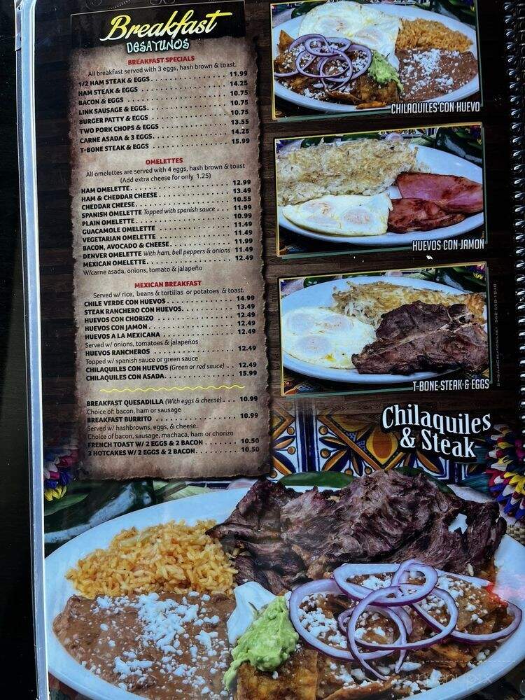 El Sauz Cocina Mexicana - Long Beach, CA menu_pic