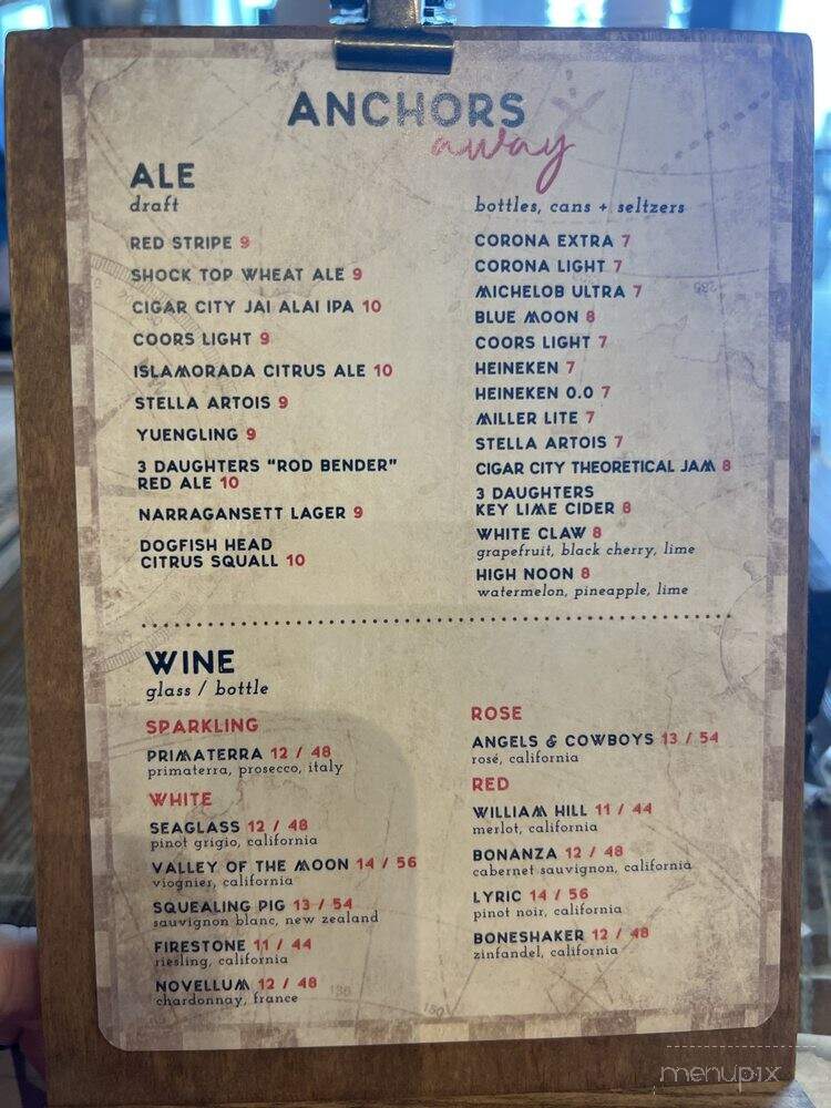 Half Cracked Tiki Shack - Port Charlotte, FL menu_pic