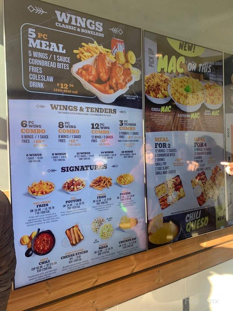 Detroit Wing Company - Washington Township, MI menu_pic