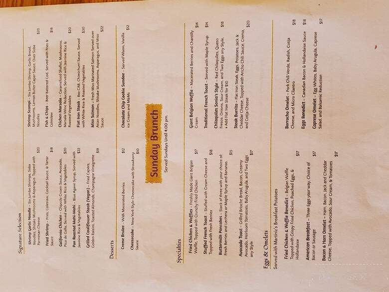 Martiniz Fresko Kitchen - Norco, CA menu_pic