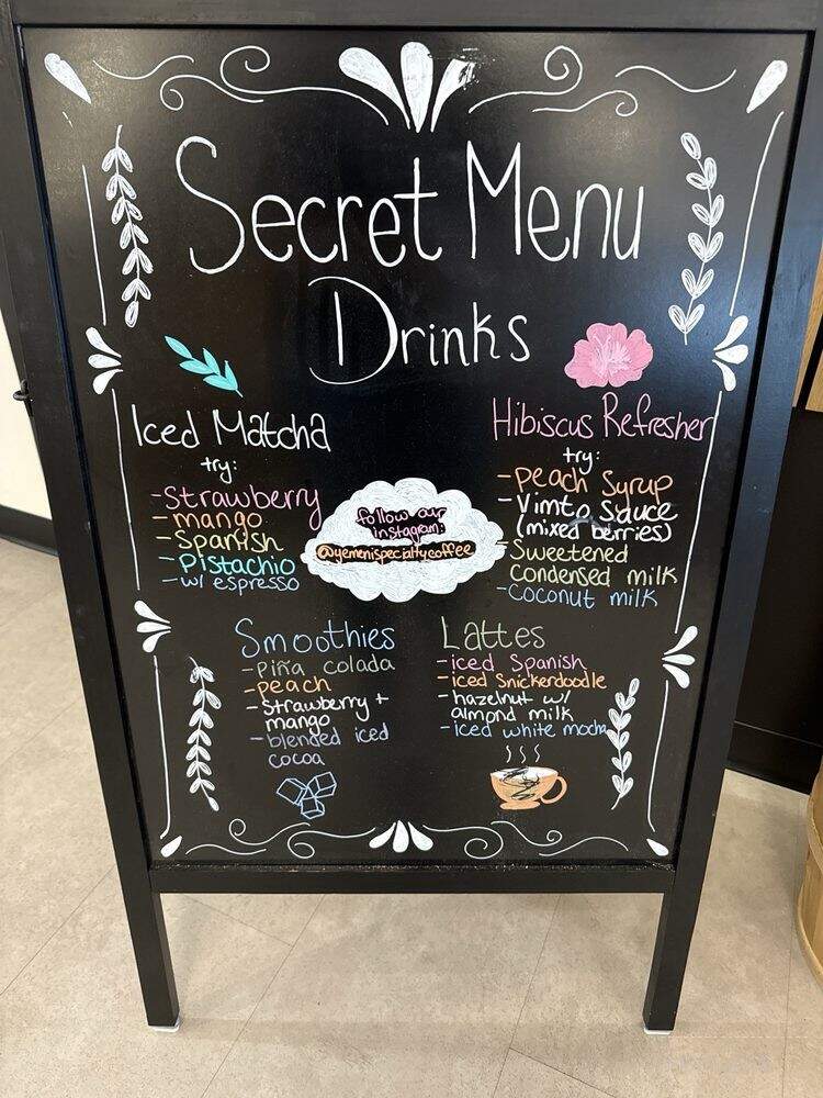 Qamaria Coffee - Greenfield, WI menu_pic
