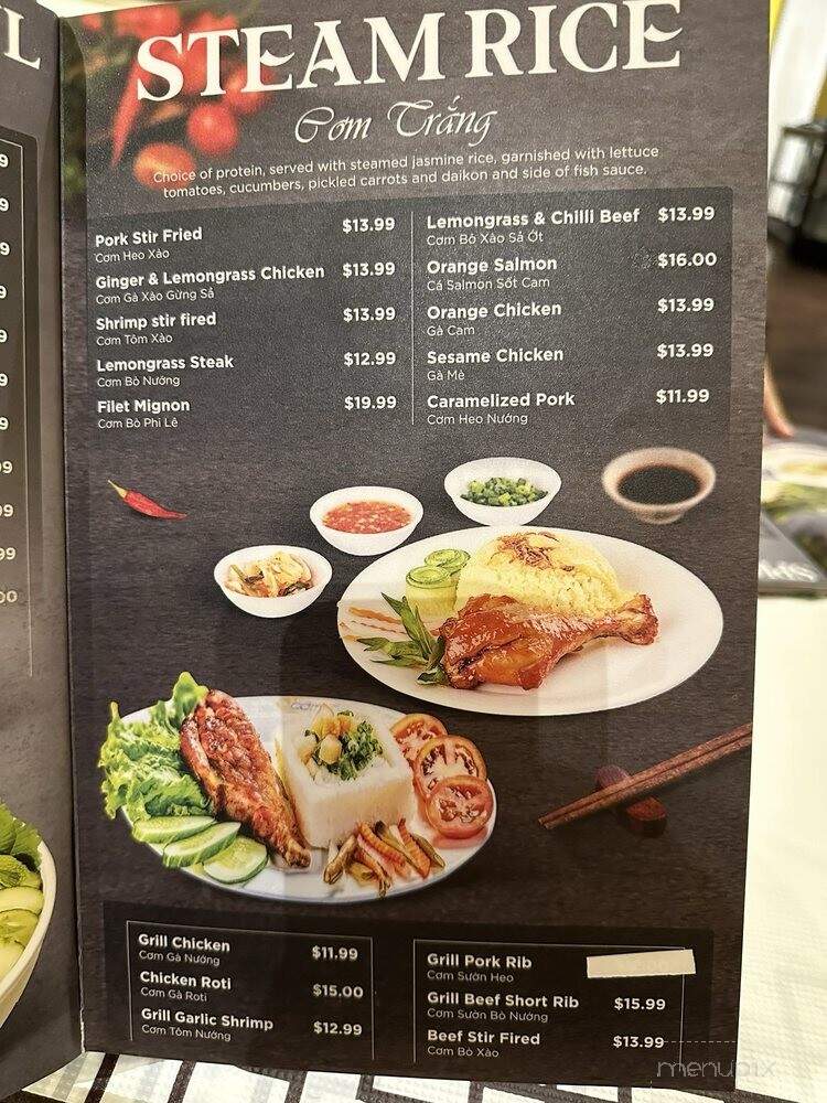 La Sen - Chandler, AZ menu_pic