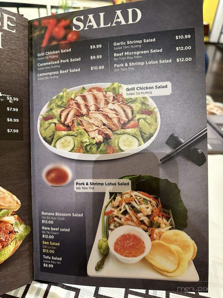 La Sen - Chandler, AZ menu_pic