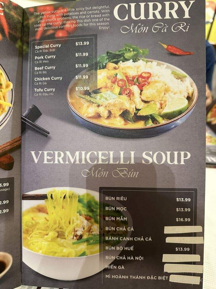 La Sen - Chandler, AZ menu_pic