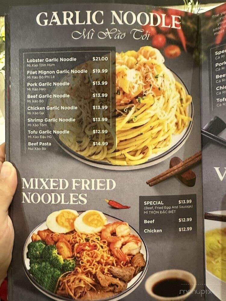La Sen - Chandler, AZ menu_pic