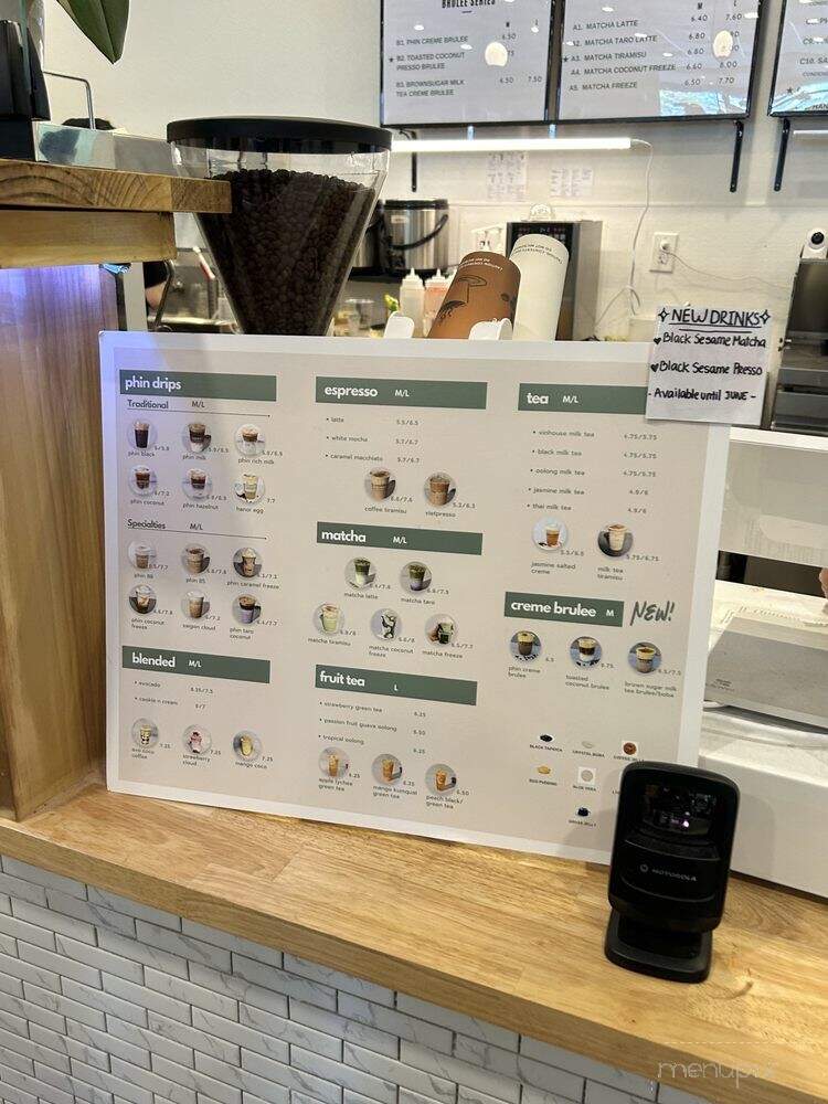 Vinhouse Tea & Coffee - Sacramento, CA menu_pic