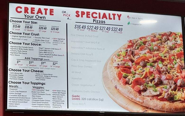 Pizza Guys - Huntington Beach, CA menu_pic